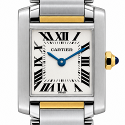 Cartier Tank Française W51007Q4 Small Two Tone Watch
